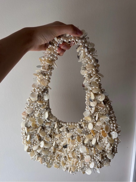 Handbags - VIRAL TIKTOK Pearl beaded bag